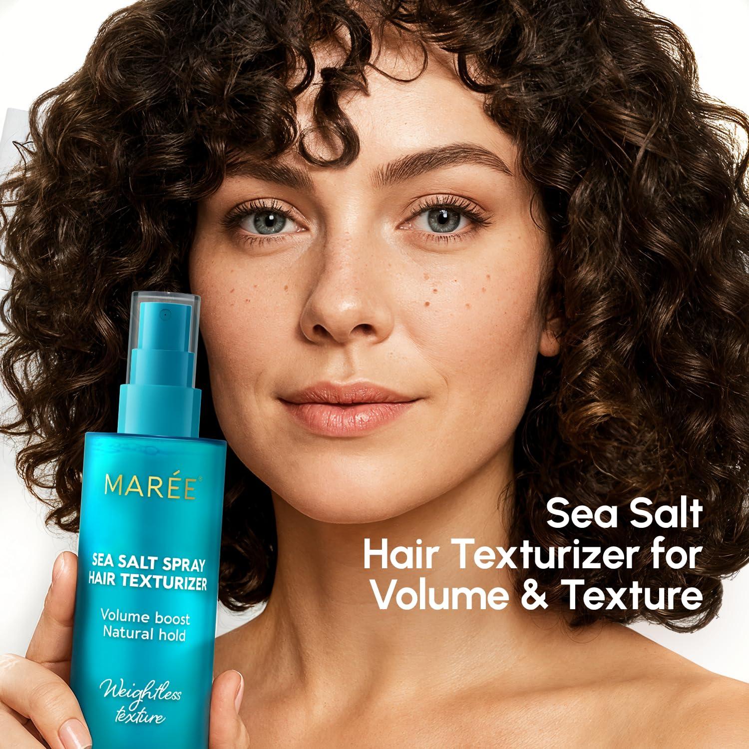 imageMAREE 10in1 Heat Protection Spray for Hair Heat Protectant for Hair with Keratin Collagen amp Argan Oil Frizz Control Hair Spray Women Care Product Anti Frizz Protector de Calor para el CabelloTexture Hair Spray