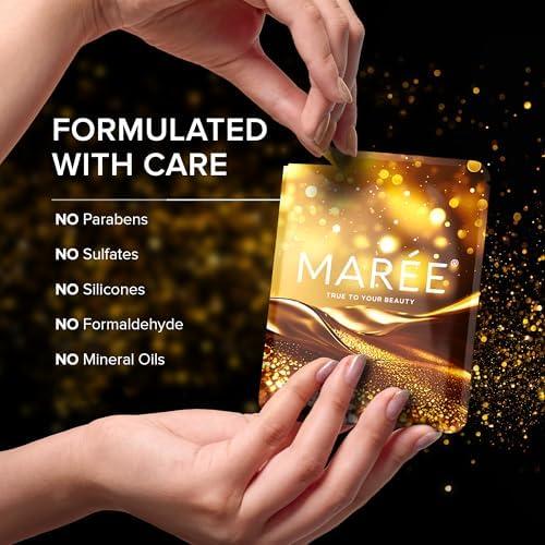 imageMAREE Eye Gels Cooling Pads Under Eye Patches for Puffy Eyes and Dark Circles with Collagen amp Hyaluronic Acid Anti Wrinkles Under Eye Masks Skincare Treatment for Puffiness Parches Para OjerasGold