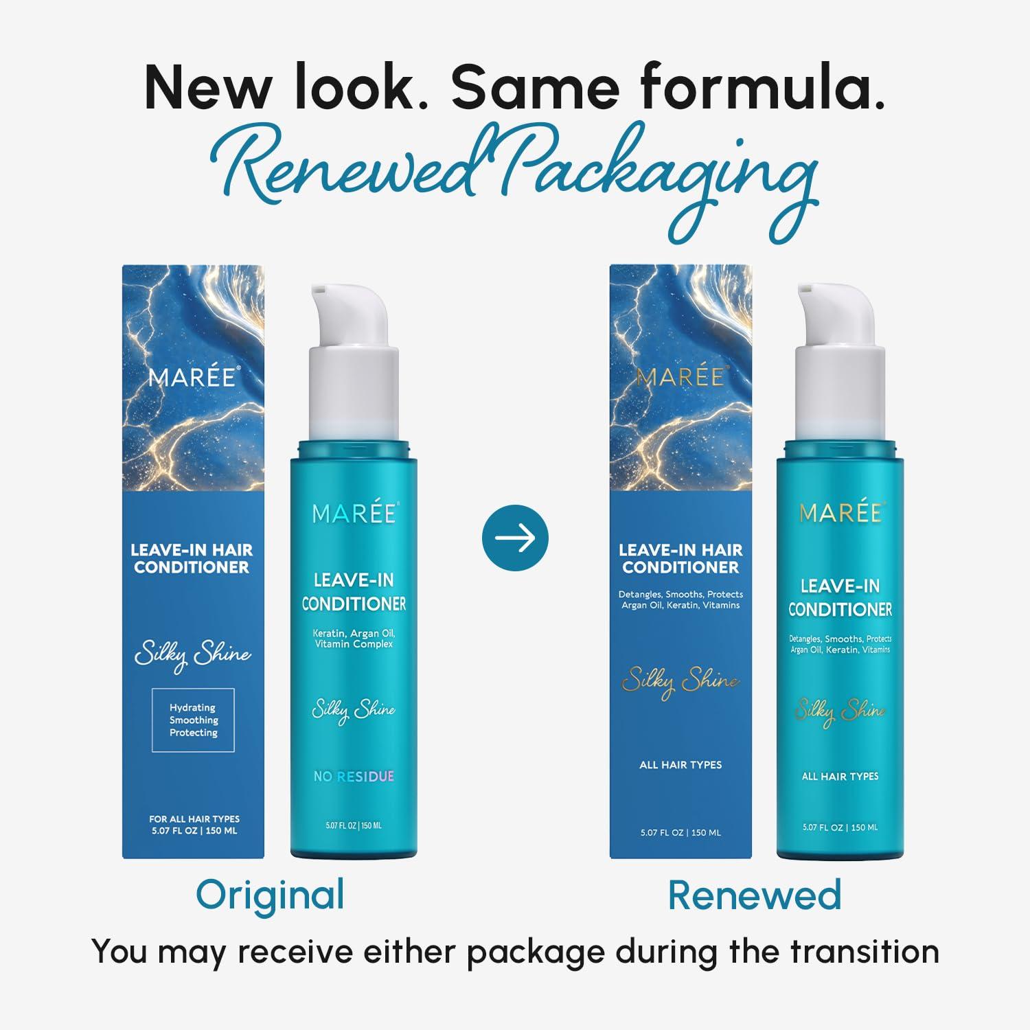 imageMAREE LeaveIn Conditioner for Dry Damaged Hair LeaveIn Conditioner for Curly Hair Color Treated507 Fl Oz Pack of 1