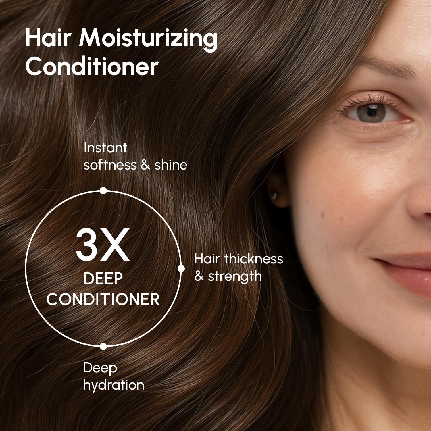 imageMAREE LeaveIn Conditioner for Dry Damaged Hair LeaveIn Conditioner for Curly Hair Color Treated85 Fl Oz Pack of 1