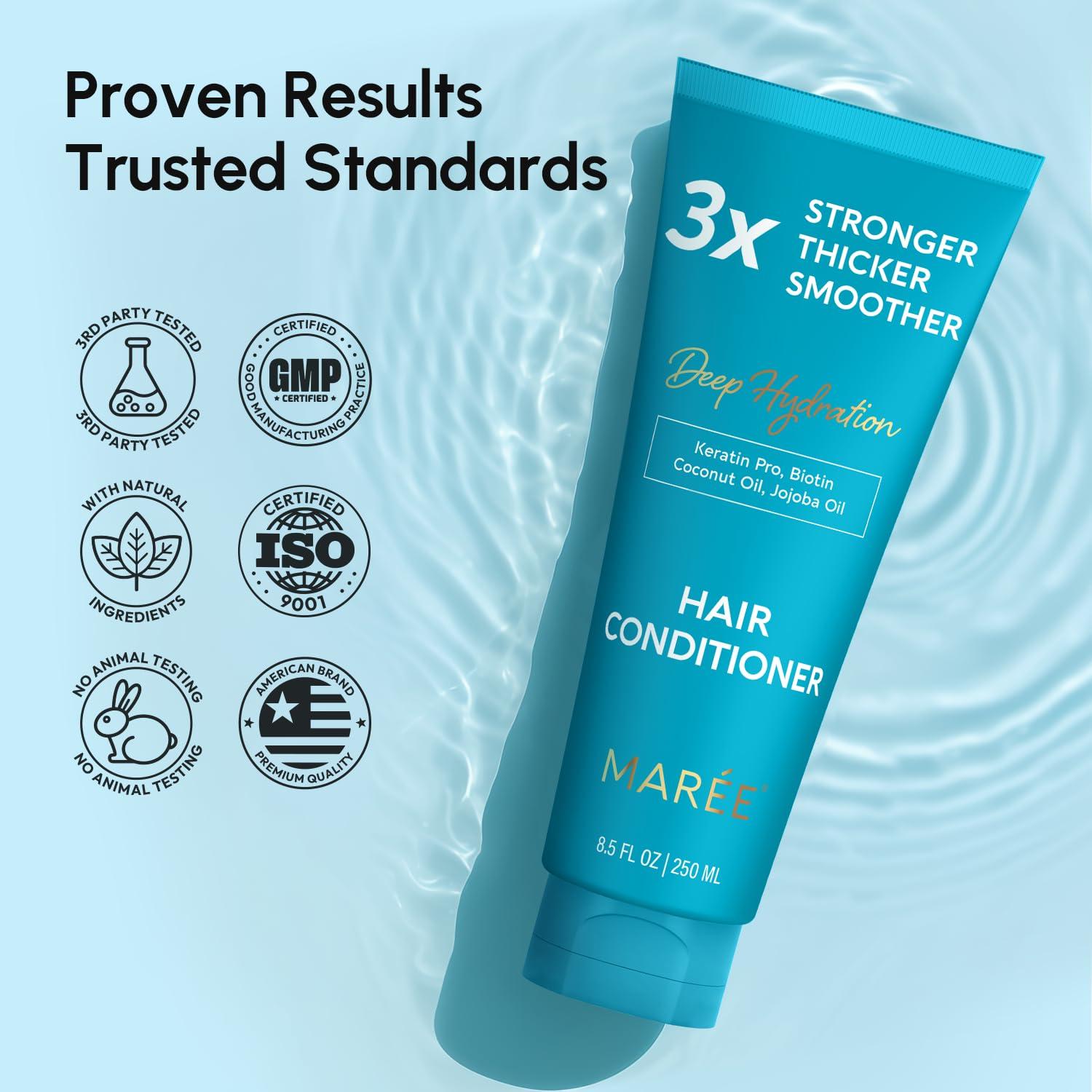 imageMAREE LeaveIn Conditioner for Dry Damaged Hair LeaveIn Conditioner for Curly Hair Color Treated85 Fl Oz Pack of 1