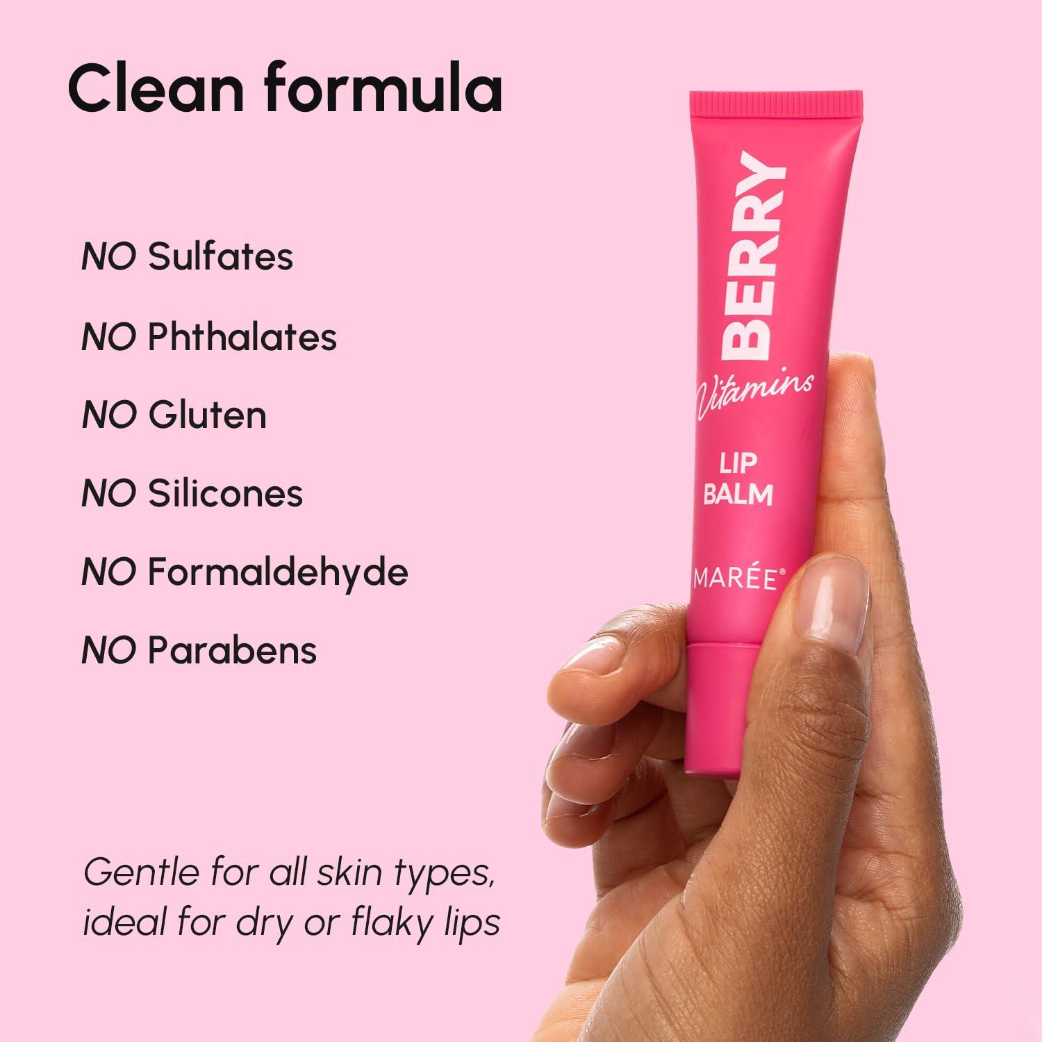 imageMAREE Lip Mask Overnight Lip Moisturizer For Very Dry Lips Hydrating Lip Butter Balm with Hyaluronic Acid amp Collagen Overnight Lip Treatment Lip Sleeping Mask Repair Hidratante de LabiosLip Balm