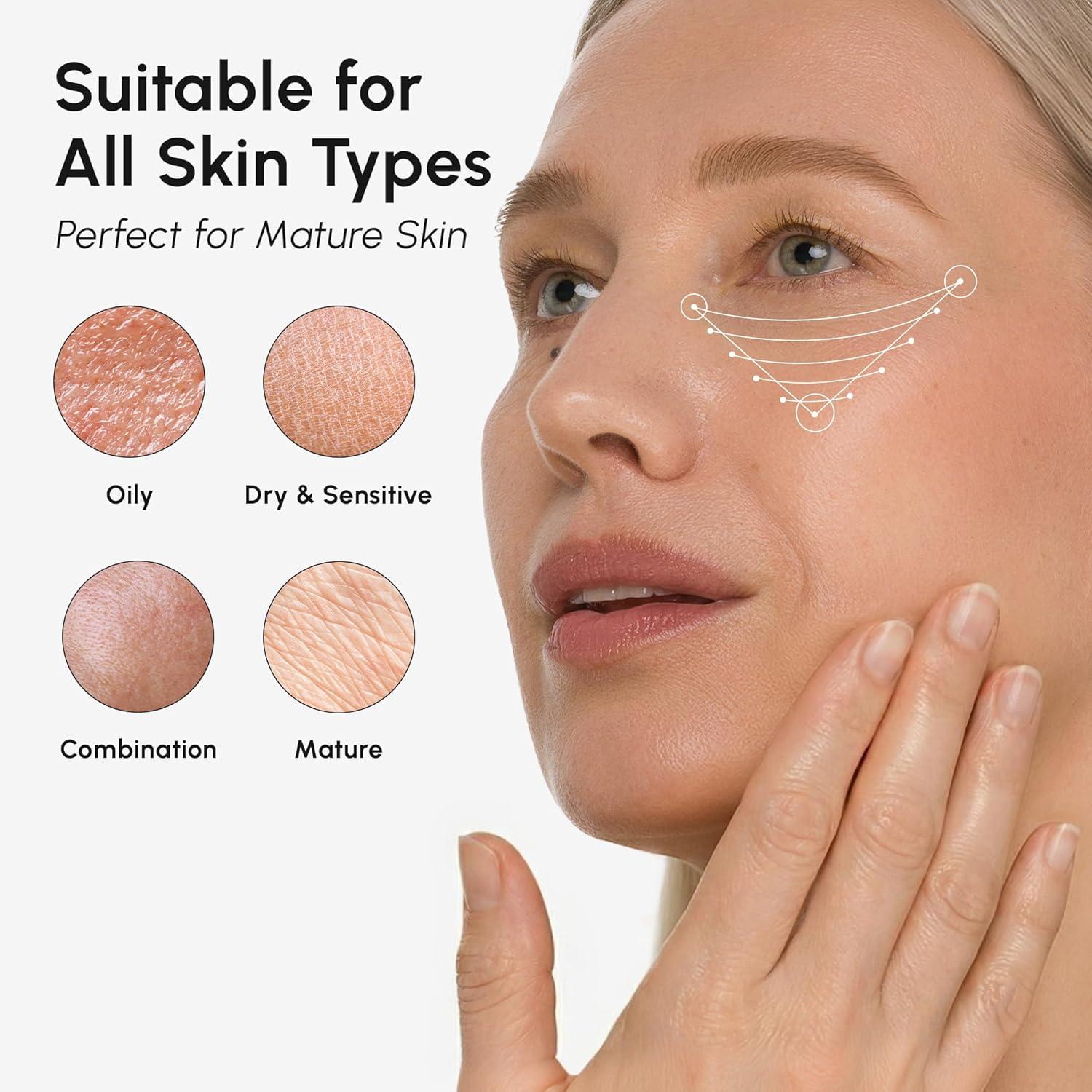 imageMAREE Under Eye Balm Stick with Retinol amp Ceramide Complex Facial Moisturizer for Dark Circles amp Wrinkles Under Eye Brightener Stick AntiWrinkle Hydrating Face Skincare035 Ounce Pack of 2