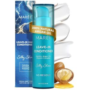 MAREE Leave-In Conditioner for Dry Damaged Hair, Leave-In Conditioner for Curly Hair, Color Treated(5.07 Fl Oz (Pack of 1))