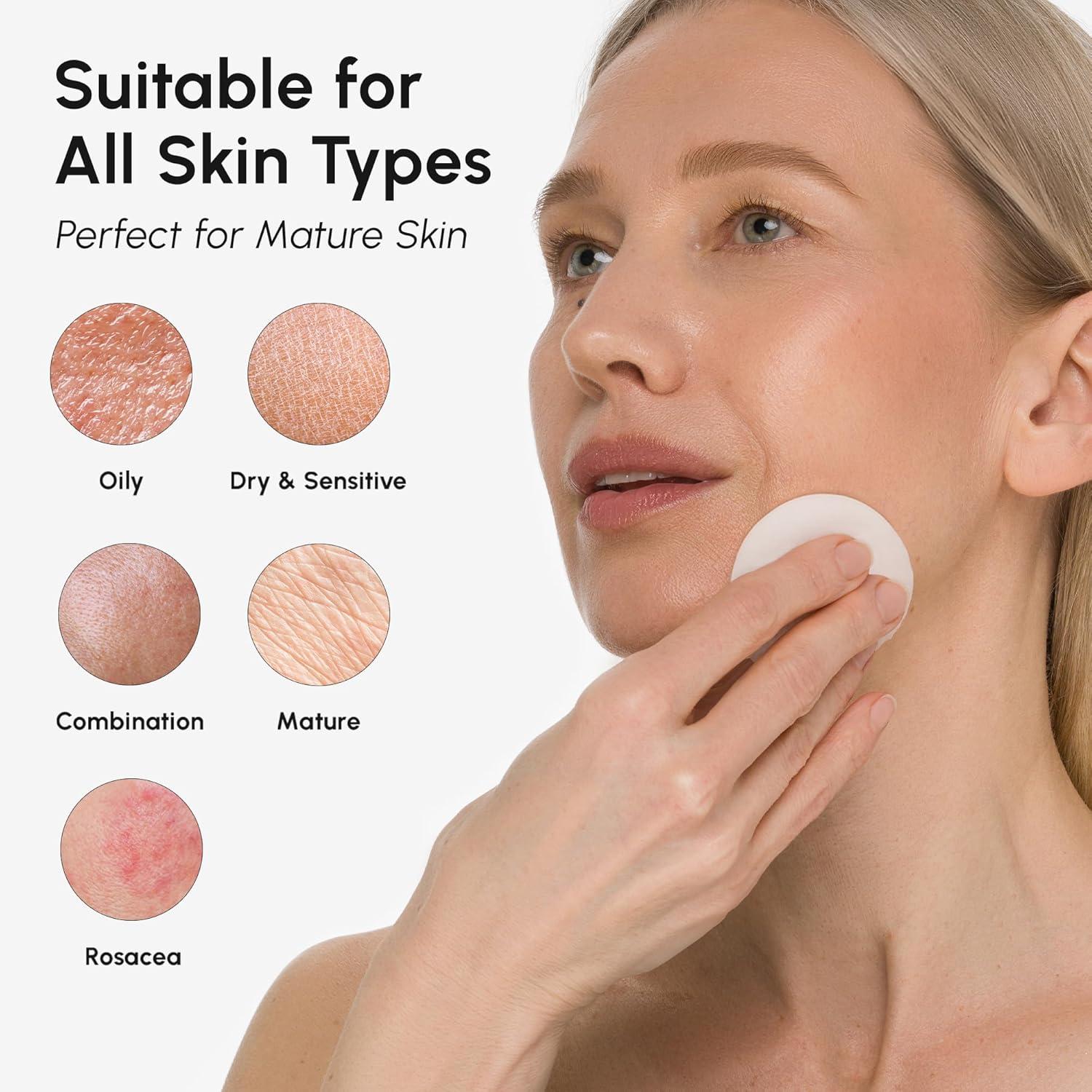 imageMAREE Exfoliating Toner with Salicylic Acid AHA BHA Face Exfoliant amp Pore Cleaner BHA Liquid Exfoliant for Sebum amp Dead Skin Care Remover Face Exfoliator Acido Salicilico Exfoliante FacialPore Minimizing