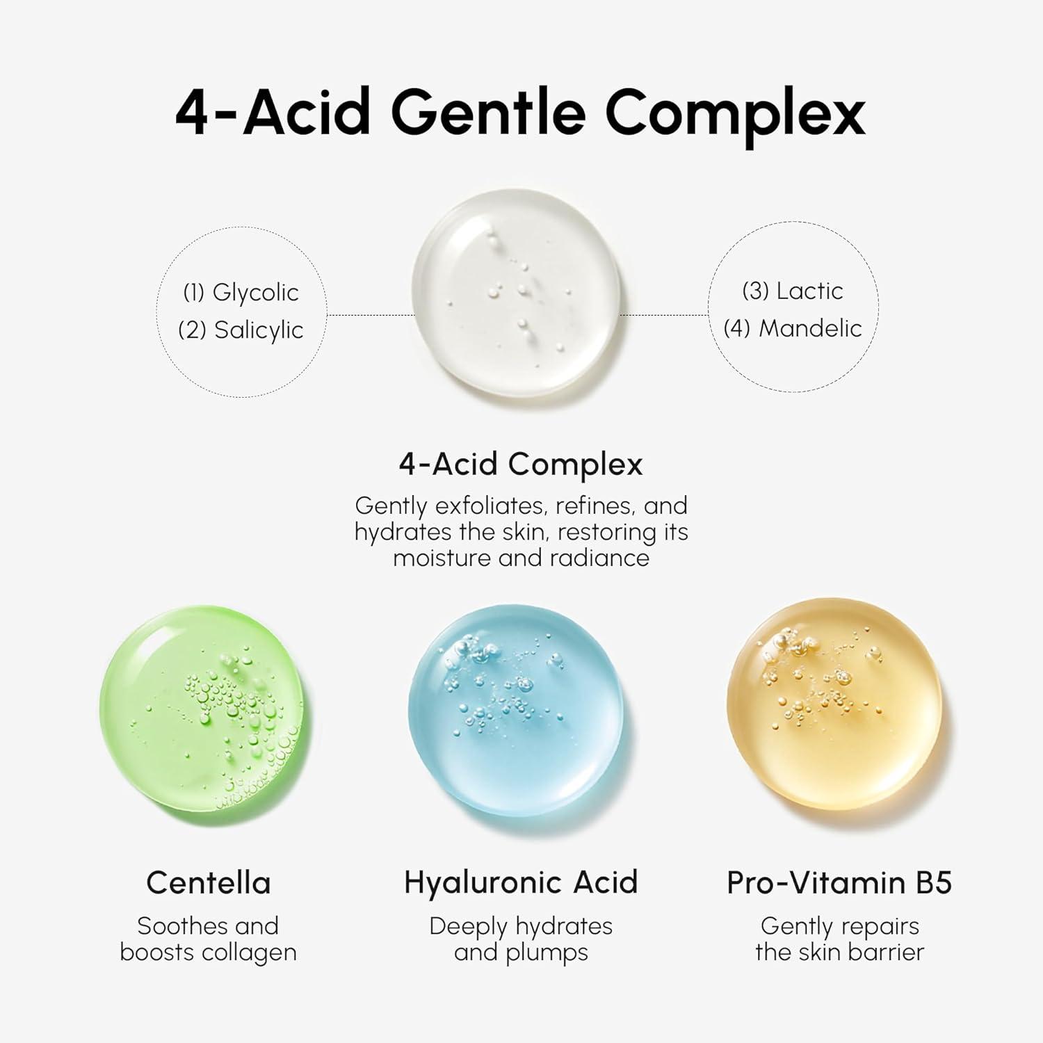 imageMAREE Exfoliating Toner with Salicylic Acid AHA BHA Face Exfoliant amp Pore Cleaner BHA Liquid Exfoliant for Sebum amp Dead Skin Care Remover Face Exfoliator Acido Salicilico Exfoliante FacialExfoliating