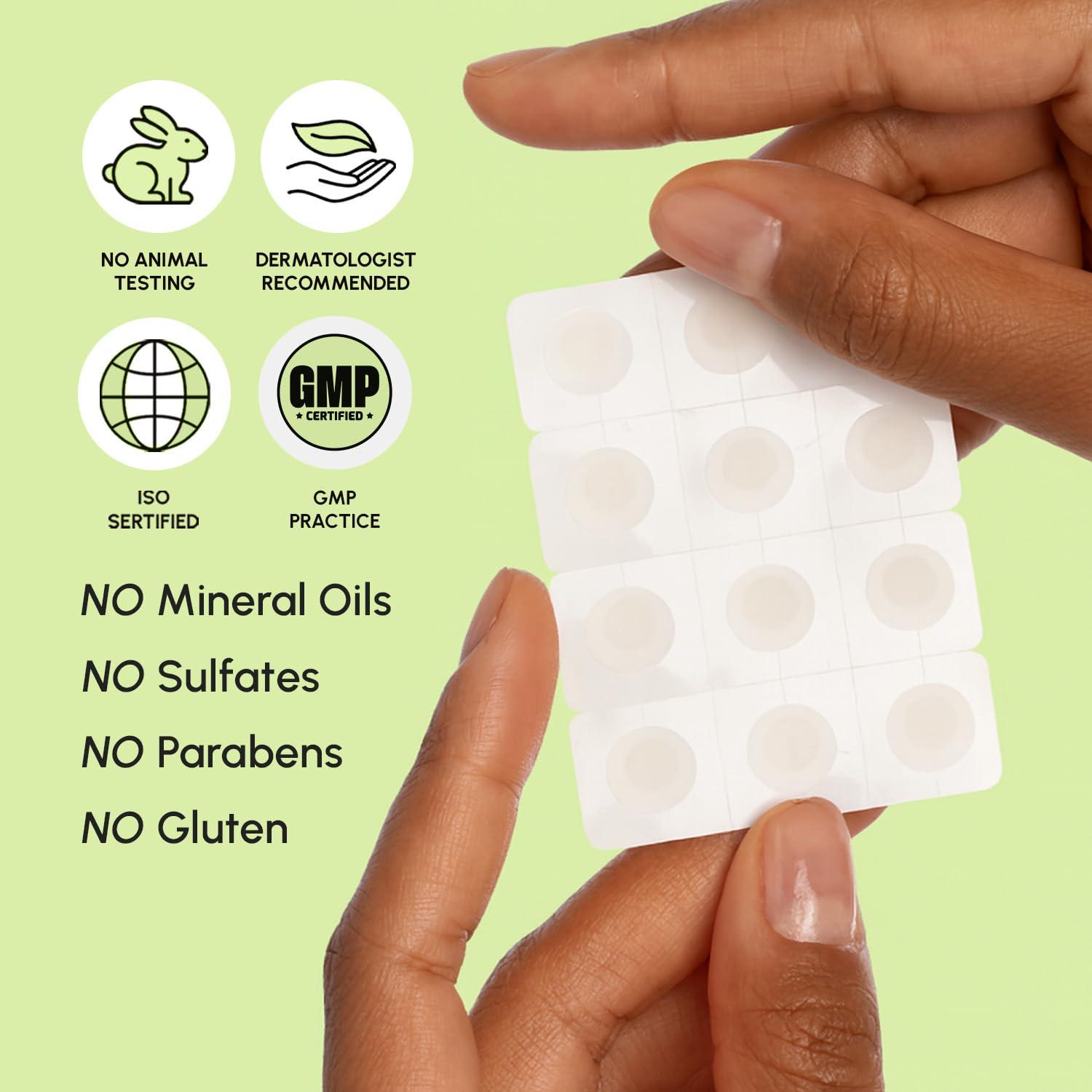imageMAREE Invisible Pimple Patches Clear Pimple Patches for Face Hydrocolloid Acne Patches Anti Blemish Zit Stickers for Face Parches Para Acne Pinple Zit Patches Pimple Stickers 72 DotsClear