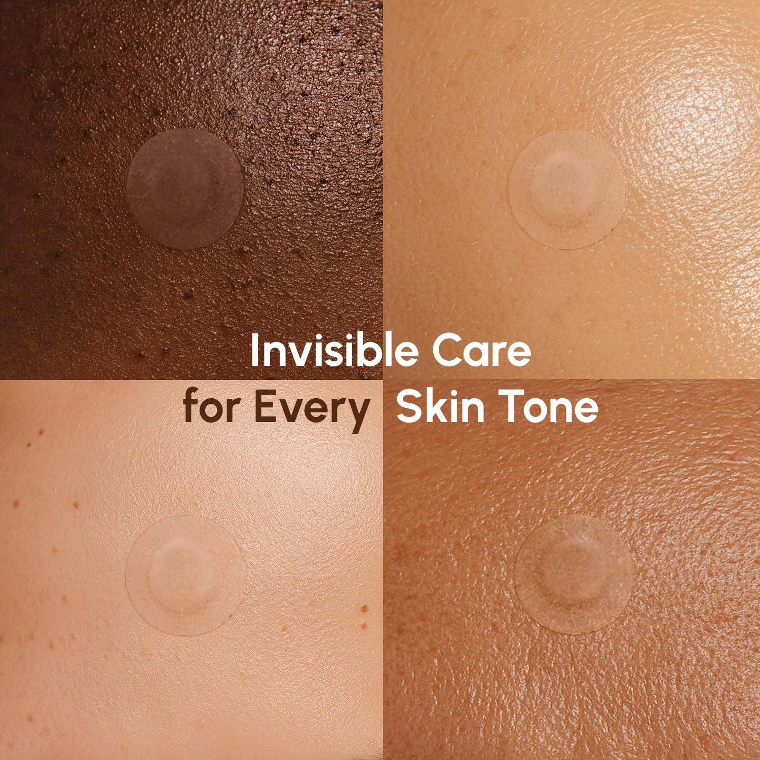 imageMAREE Invisible Pimple Patches Clear Pimple Patches for Face Hydrocolloid Acne Patches Anti Blemish Zit Stickers for Face Parches Para Acne Pinple Zit Patches Pimple Stickers 72 DotsClear