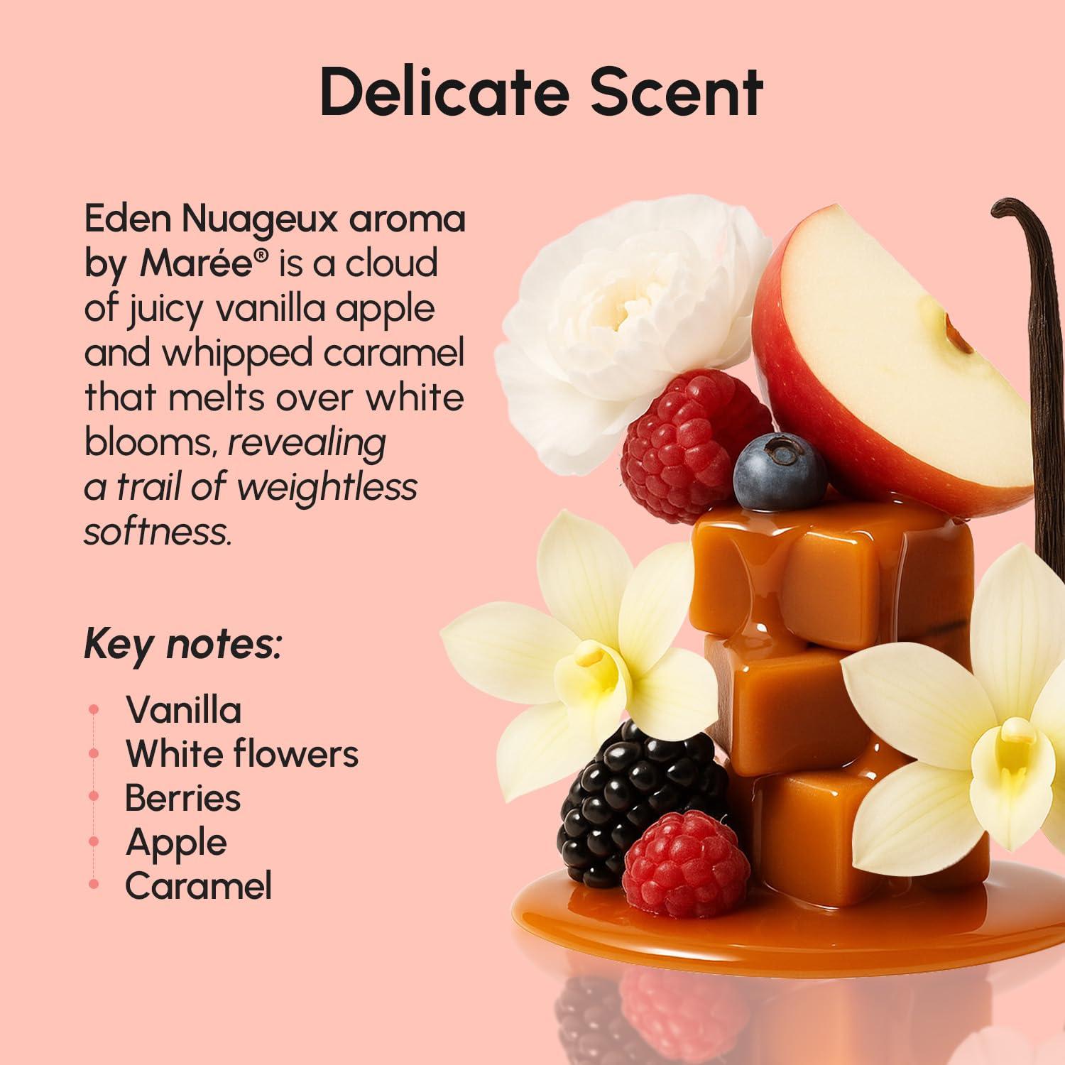 imageMAREE Body Butter Cream Whipped Body Butter for Women Smell Good Ayurvedic Skin Care Body Moisturizer for Dry Skin Vanilla Shea Butter Cream for Women amp Men with Marine Collagen amp Argan Oil
