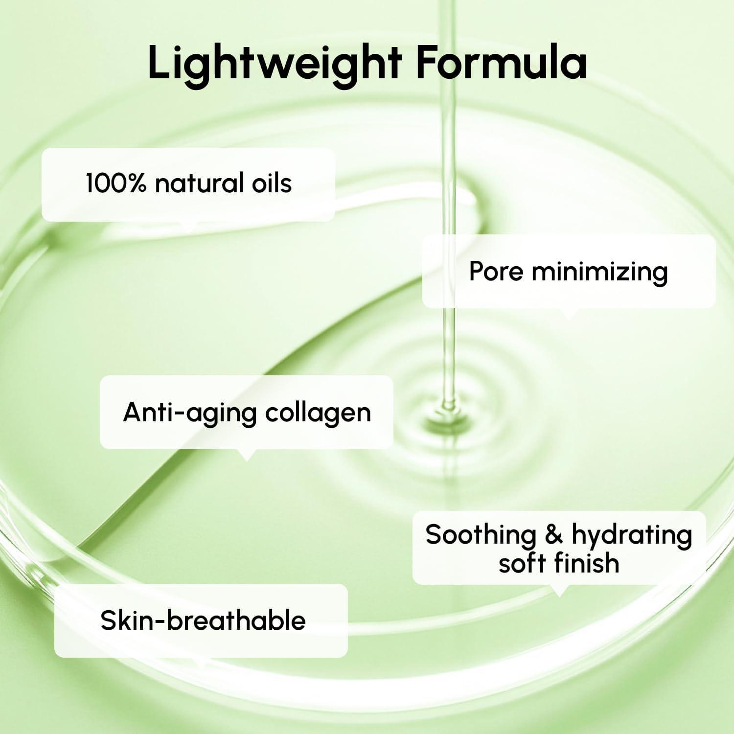 imageMAREE Deep Cleansing Oil for Face Makeup Remover Oil Cleanser for Face Skincare Centella Cleansing Oils NonComedogenic Makeup Blackhead Remover Pore Cleaner Facial Wash for Sensitive SkinOriginal