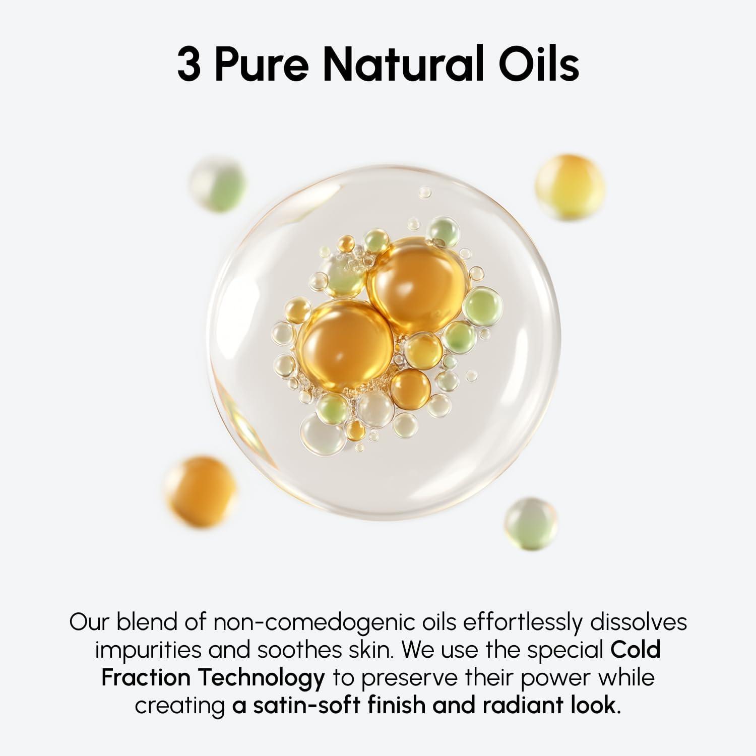 imageMAREE Deep Cleansing Oil for Face Makeup Remover Oil Cleanser for Face Skincare Centella Cleansing Oils NonComedogenic Makeup Blackhead Remover Pore Cleaner Facial Wash for Sensitive SkinOriginal