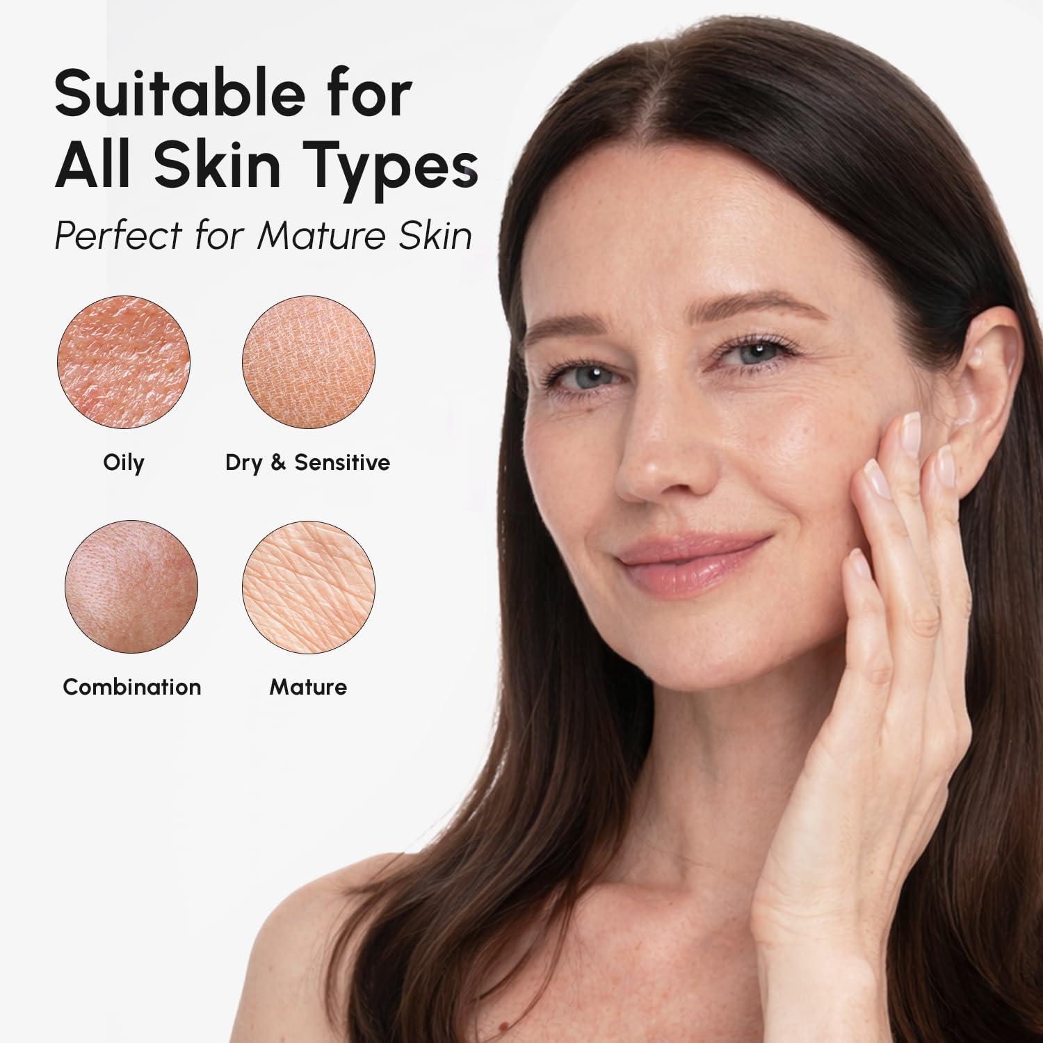 imageMAREE Dark Spot Remover for Face and Body Dark Spot Corrector Serum Hyperpigmentation Melasma Sun amp Age Spots Black amp Brown Spot Remover for Women Crema para Manchas Oscuras en la Cara34 Fl Oz Pack of 1