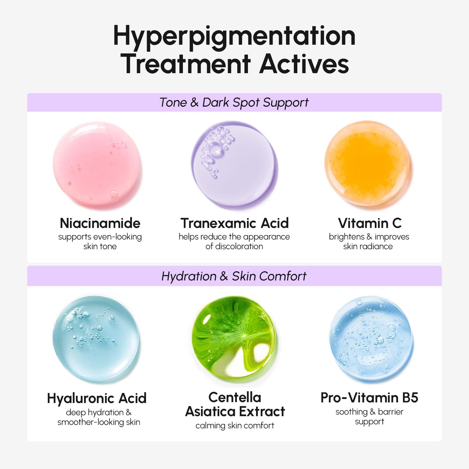 imageMAREE Dark Spot Remover for Face and Body Dark Spot Corrector Serum Hyperpigmentation Melasma Sun amp Age Spots Black amp Brown Spot Remover for Women Crema para Manchas Oscuras en la Cara34 Fl Oz Pack of 1
