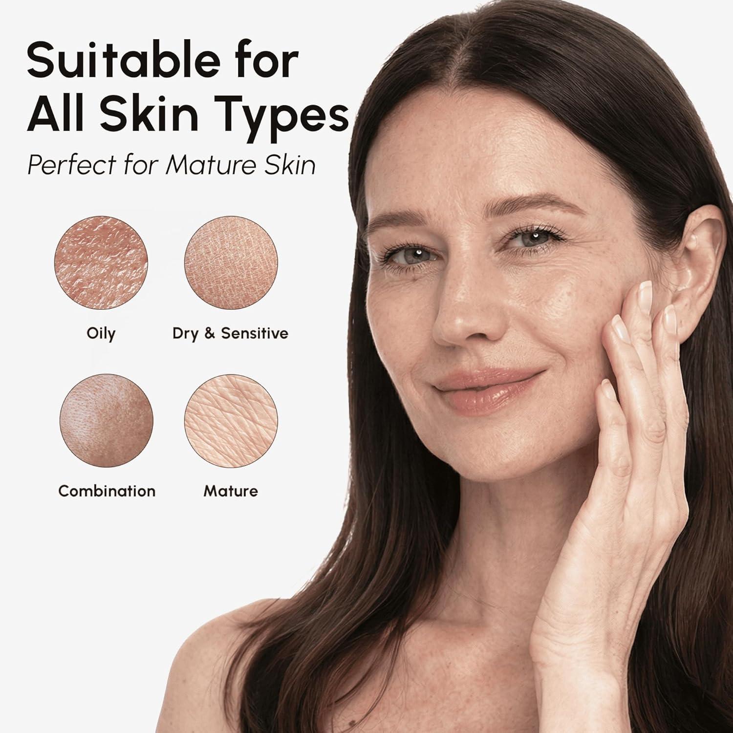 imageMAREE Face Moisturizer Retinol Face Cream for Women Moisturizing with Collagen amp Hyaluronic Acid Day amp Night AntiAging Facial Wrinkle DD Cream Moisturizer for Dry Skin Crema Para la Cara24H Hydration