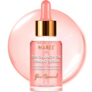 MAREE PDRN Serum – Peptides Serum for Face Anti-Aging – Salmon DNA Face Serum with Retinol, Niacinamide & Collagen – Hydrating Facial Serums for Women – Glass Skin Glow Wrinkle Care Moisturizer(1.08 Fl Oz (Pack of 1))