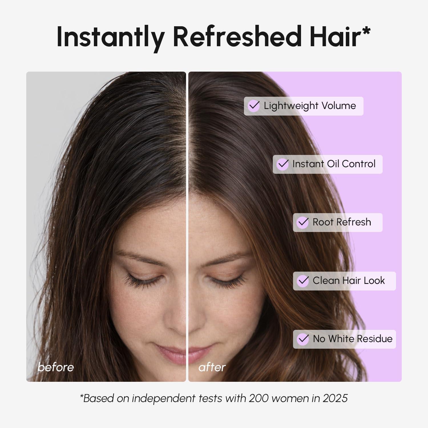 imageMAREE Dry Shampoo for Women amp Men Volumizing Non Aerosol Dry Shampoo Powder with Biotin Keratin amp Protein Travel Size Dry Shampoo for Hair Care No Residue TalcFree Shampoo Seco Para Mujer141 Ounce Pack of 1