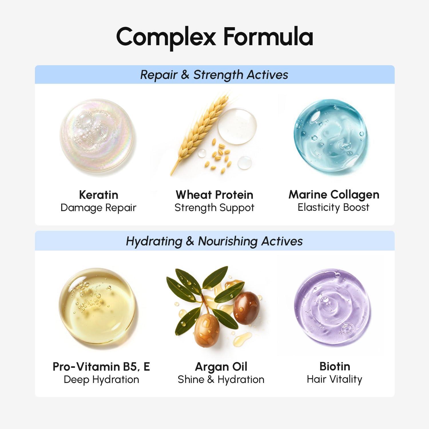 imageMAREE Anti Yellow Purple Hair Mask for Damaged Hair Purple Deep Conditioner amp Blonde Toner Hydrating Deep Conditioning for Dry Curly Blonde Orange Brassy Bleached Mascarilla para el Cabello