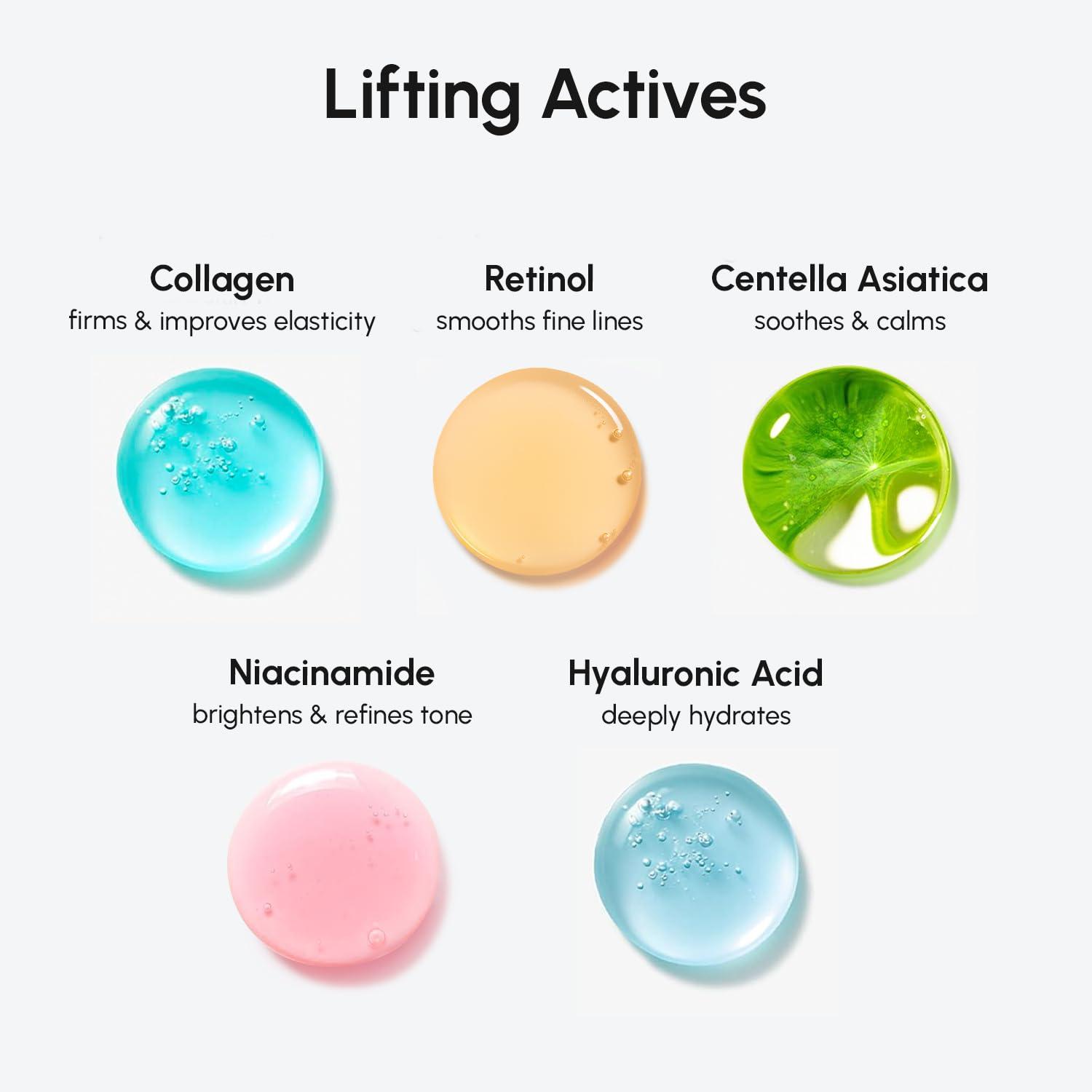 imageMAREE Hyaluronic Acid Toner Pads Hydrating Face Wipes for Women Cleansing Zero Pore Toning Brightening Exfoliating Face Pads Pore Reducer Facial Peels Acne Treatment DevicePink