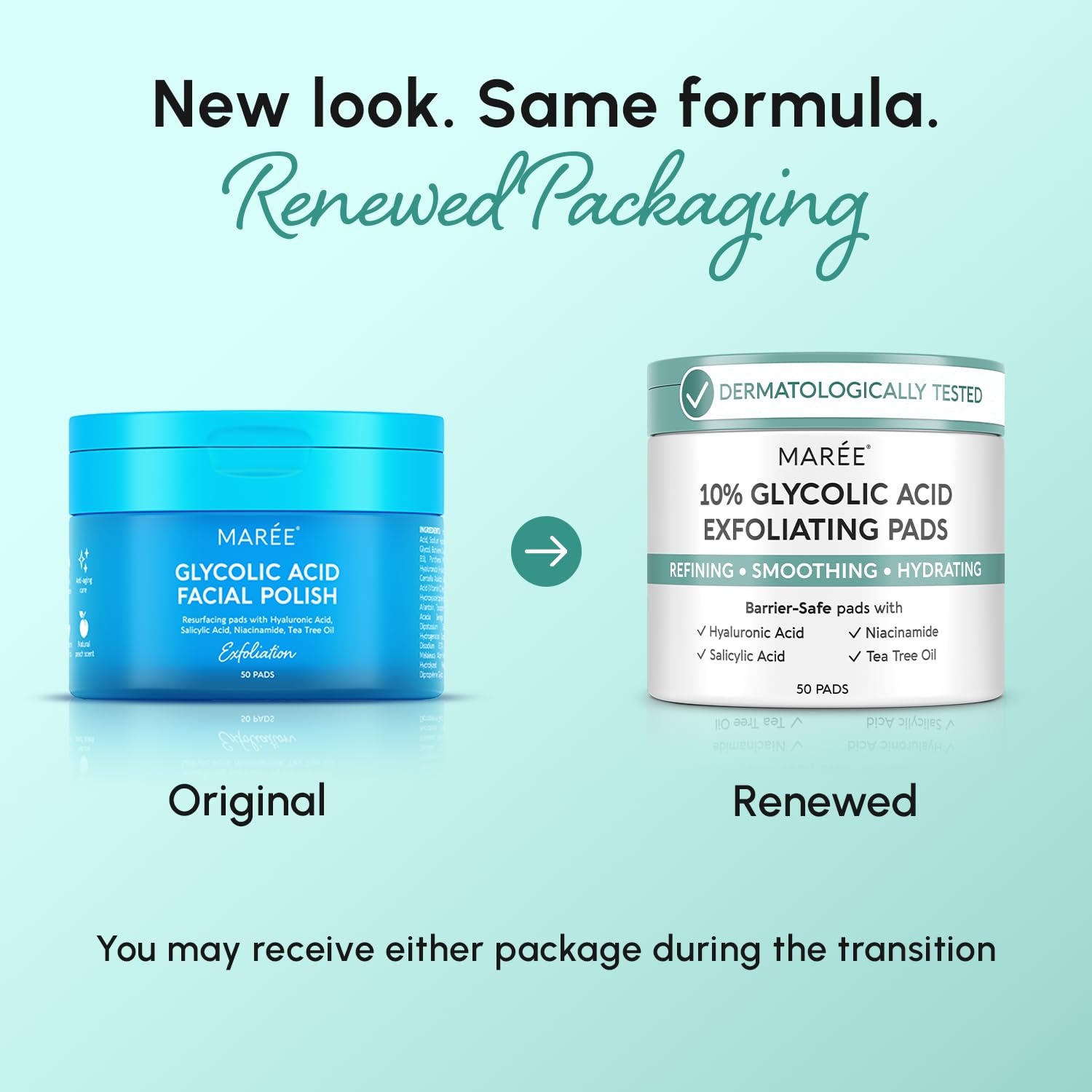 image:imageMAREE Self Tanning Facial Pads Exfoliating Glow Pads amp Tan Towels for Face amp Body Travel Size Self Tanner Wipes for Sunless Face Tanning No Rinse Gradual Natural Fair to Medium Tan TowelettesDark Blue
