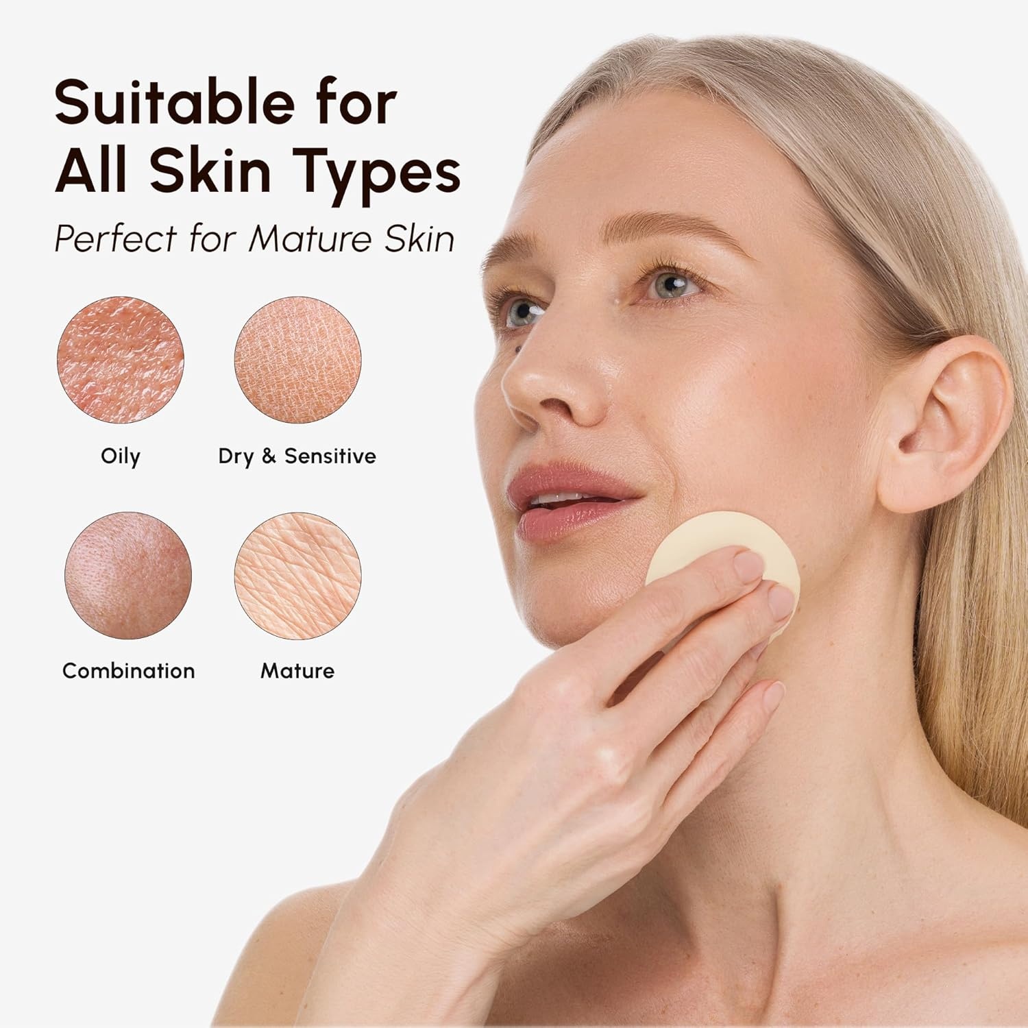 image:imageMAREE Self Tanning Facial Pads Exfoliating Glow Pads amp Tan Towels for Face amp Body Travel Size Self Tanner Wipes for Sunless Face Tanning No Rinse Gradual Natural Fair to Medium Tan TowelettesOrange