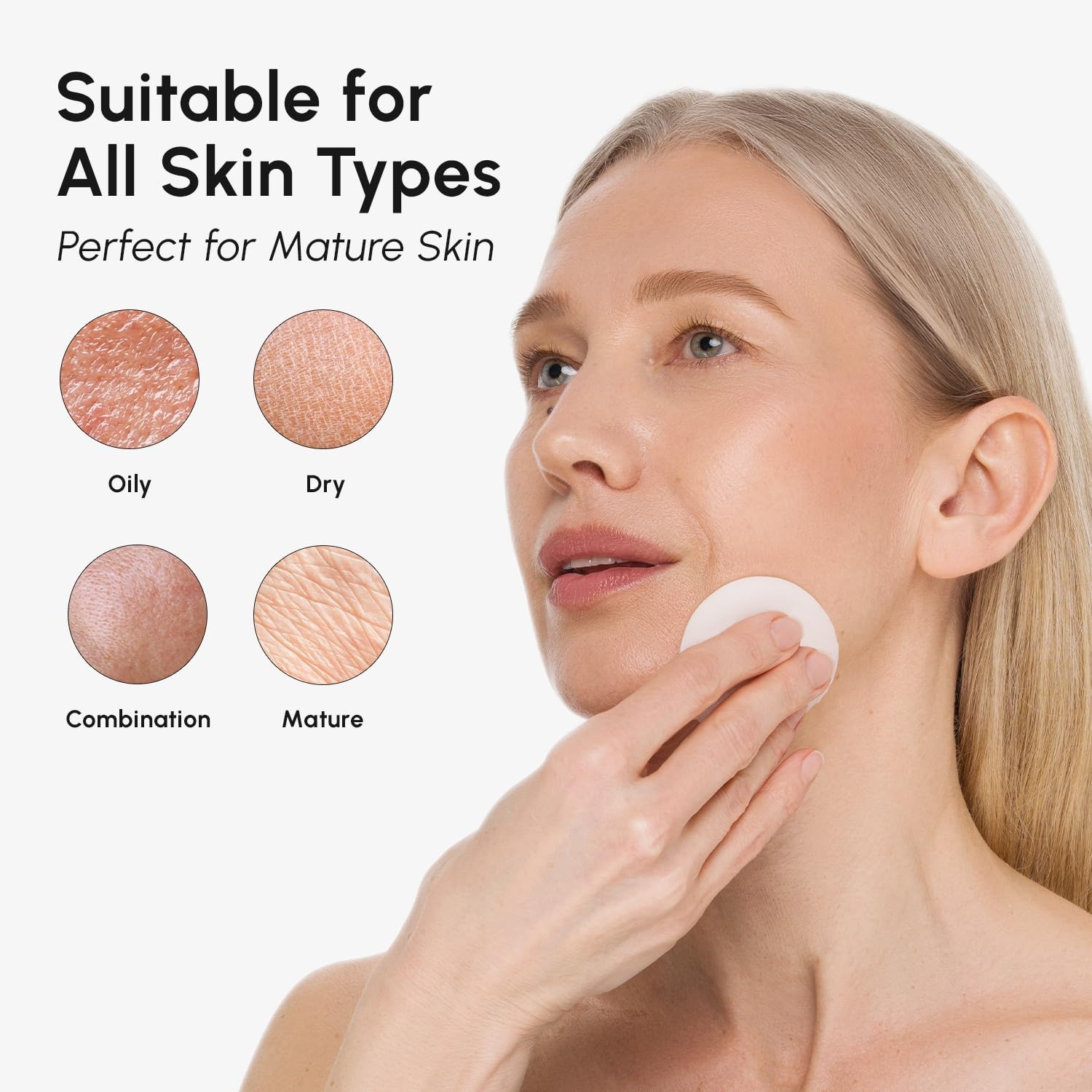 image:imageMAREE Self Tanning Facial Pads Exfoliating Glow Pads amp Tan Towels for Face amp Body Travel Size Self Tanner Wipes for Sunless Face Tanning No Rinse Gradual Natural Fair to Medium Tan TowelettesDark Blue