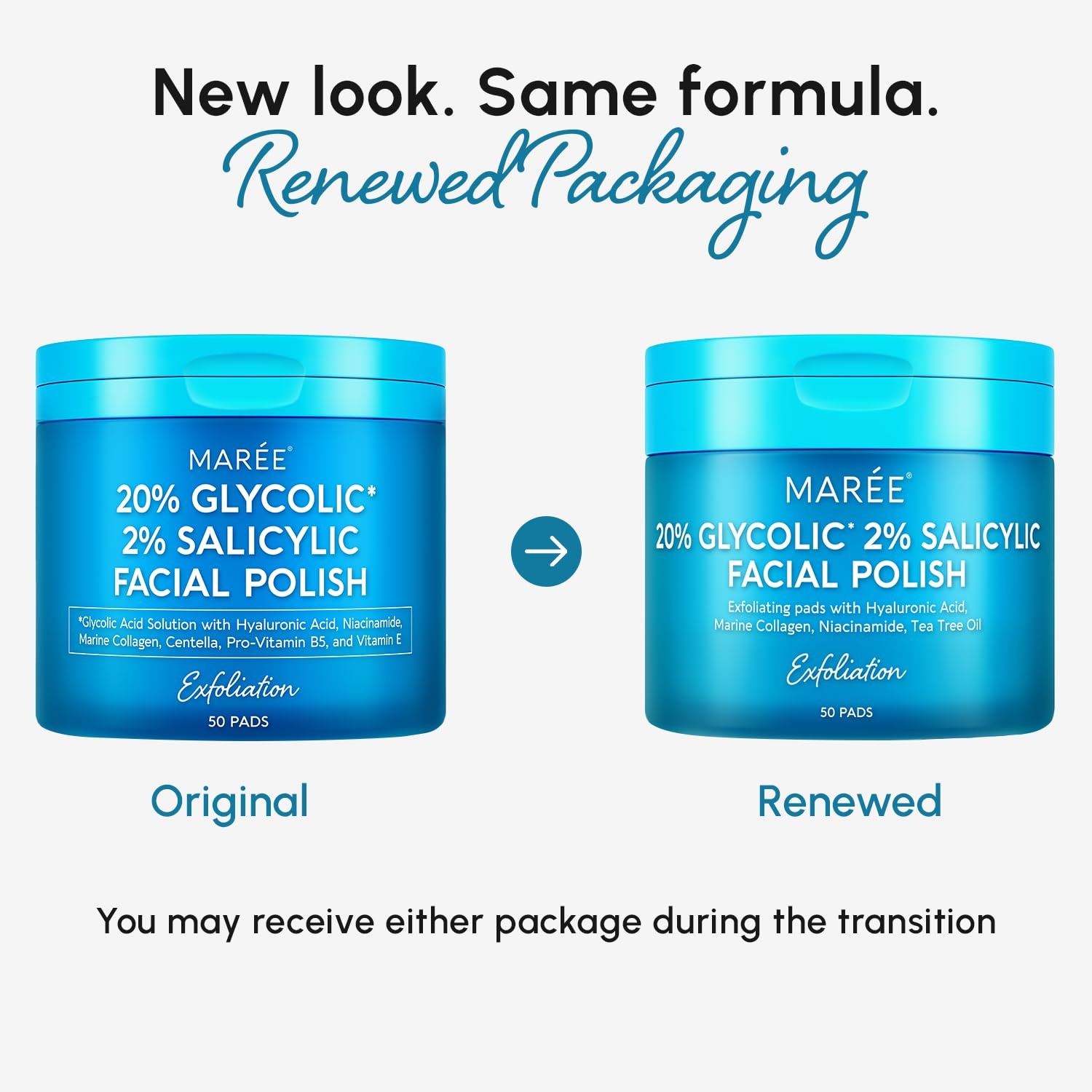 image:imageMAREE Self Tanning Facial Pads Exfoliating Glow Pads amp Tan Towels for Face amp Body Travel Size Self Tanner Wipes for Sunless Face Tanning No Rinse Gradual Natural Fair to Medium Tan TowelettesAzure