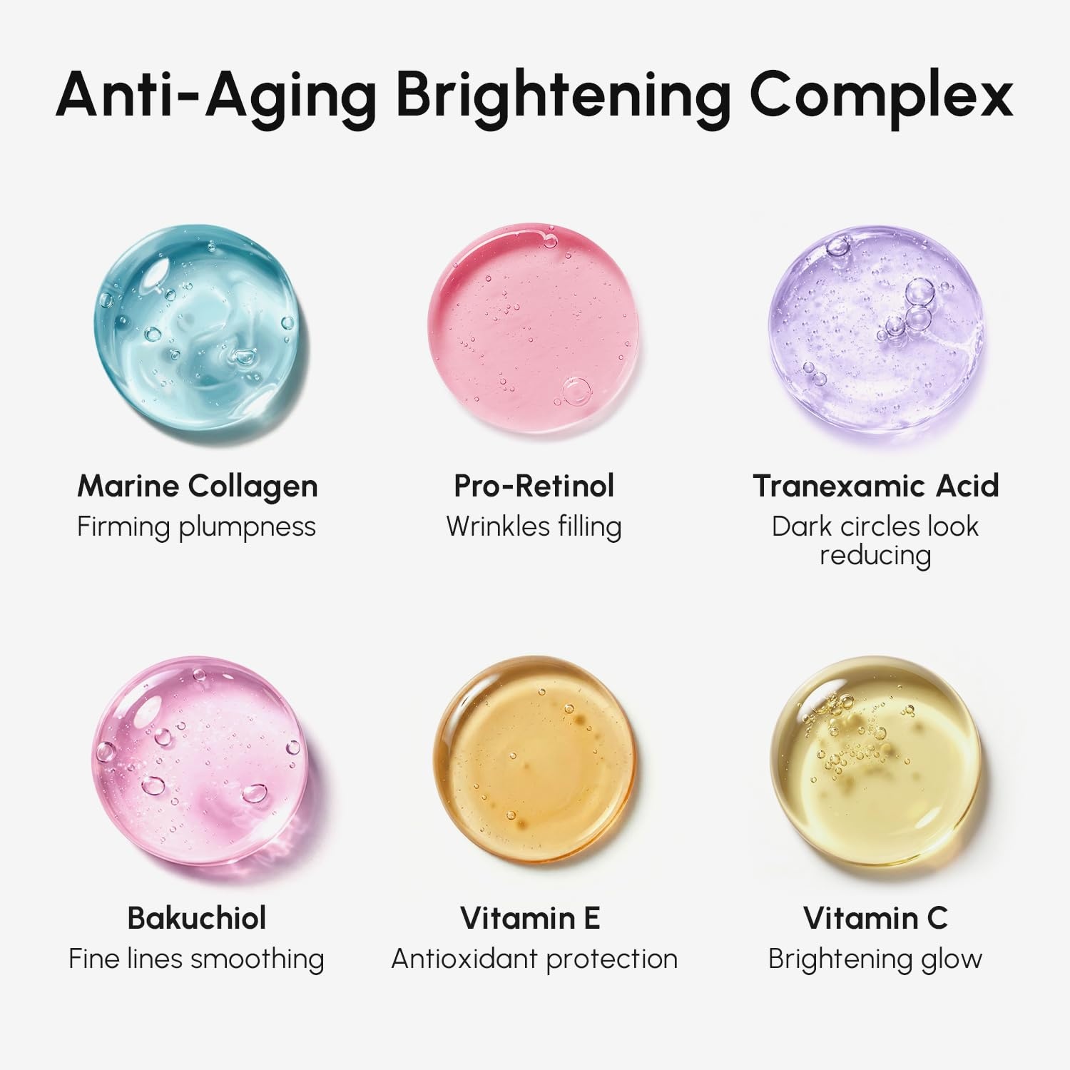 image:imageMAREE Under Eye Balm Stick Hydrating Retinol Caffeine Under Eye Brightener Stick for Older Women Collagen Undereye Cream for Dark Circles amp Wrinkles 028 Ounce GoldGold