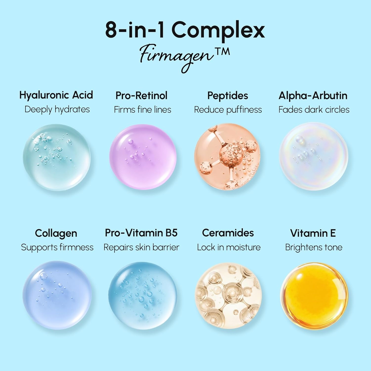image:imageMAREE Under Eye Balm Stick Hydrating Retinol Caffeine Under Eye Brightener Stick for Older Women Collagen Undereye Cream for Dark Circles amp Wrinkles 028 Ounce GoldTeal