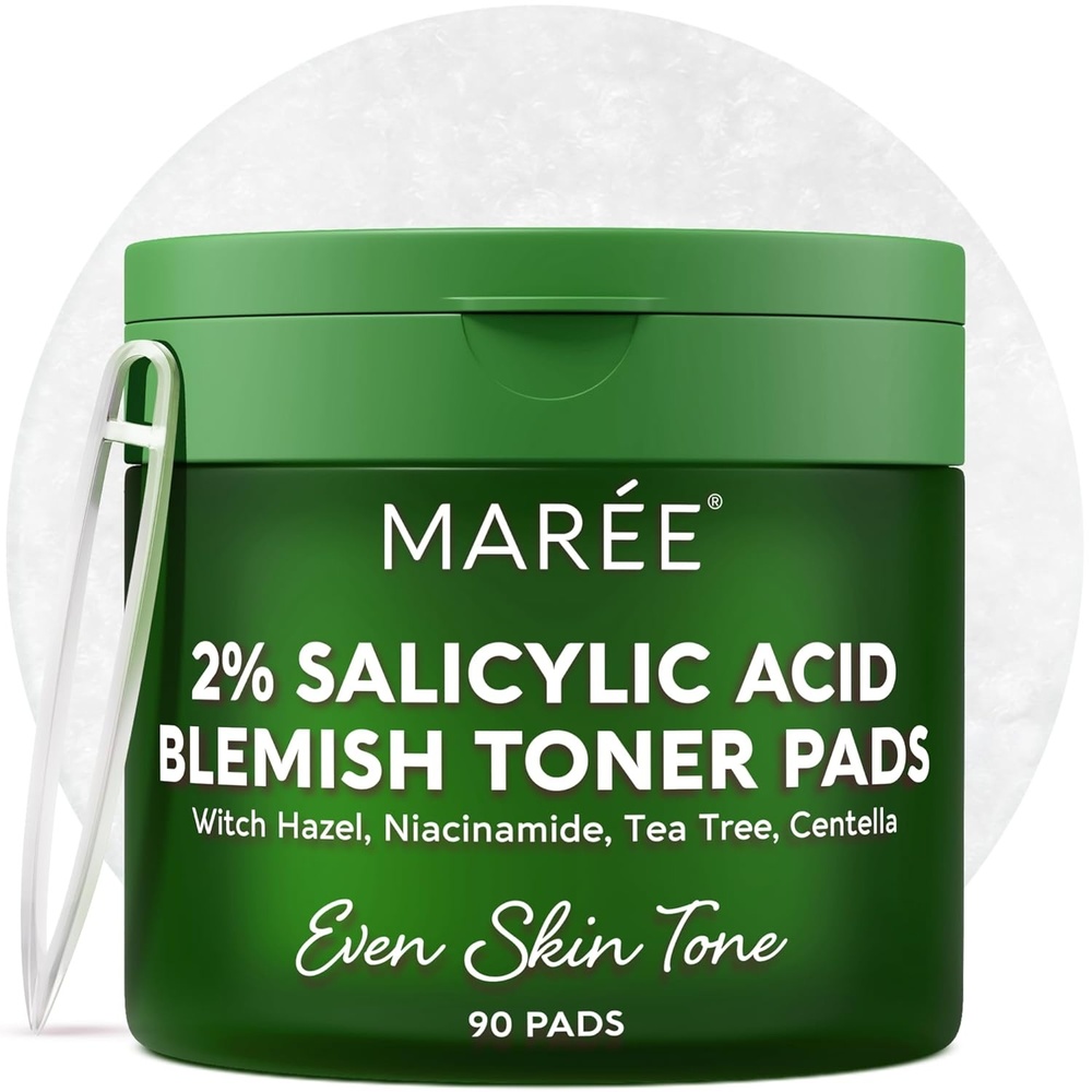 image:imageMAREE Self Tanning Facial Pads Exfoliating Glow Pads amp Tan Towels for Face amp Body Travel Size Self Tanner Wipes for Sunless Face Tanning No Rinse Gradual Natural Fair to Medium Tan TowelettesGreen