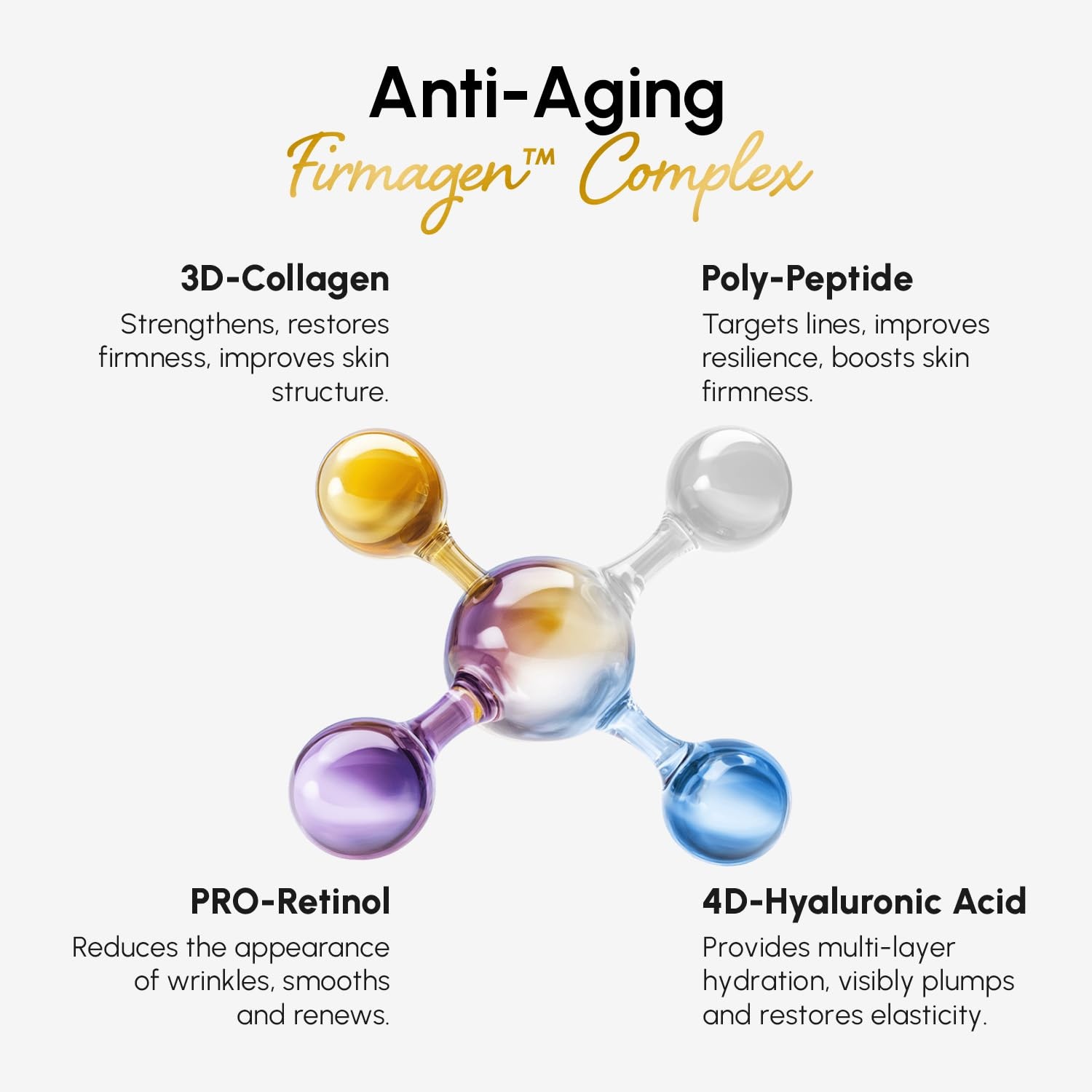 image:imageMAREE Neck Cream with Roller Firming Neck Cream with 3D Collagen amp AH8Gold