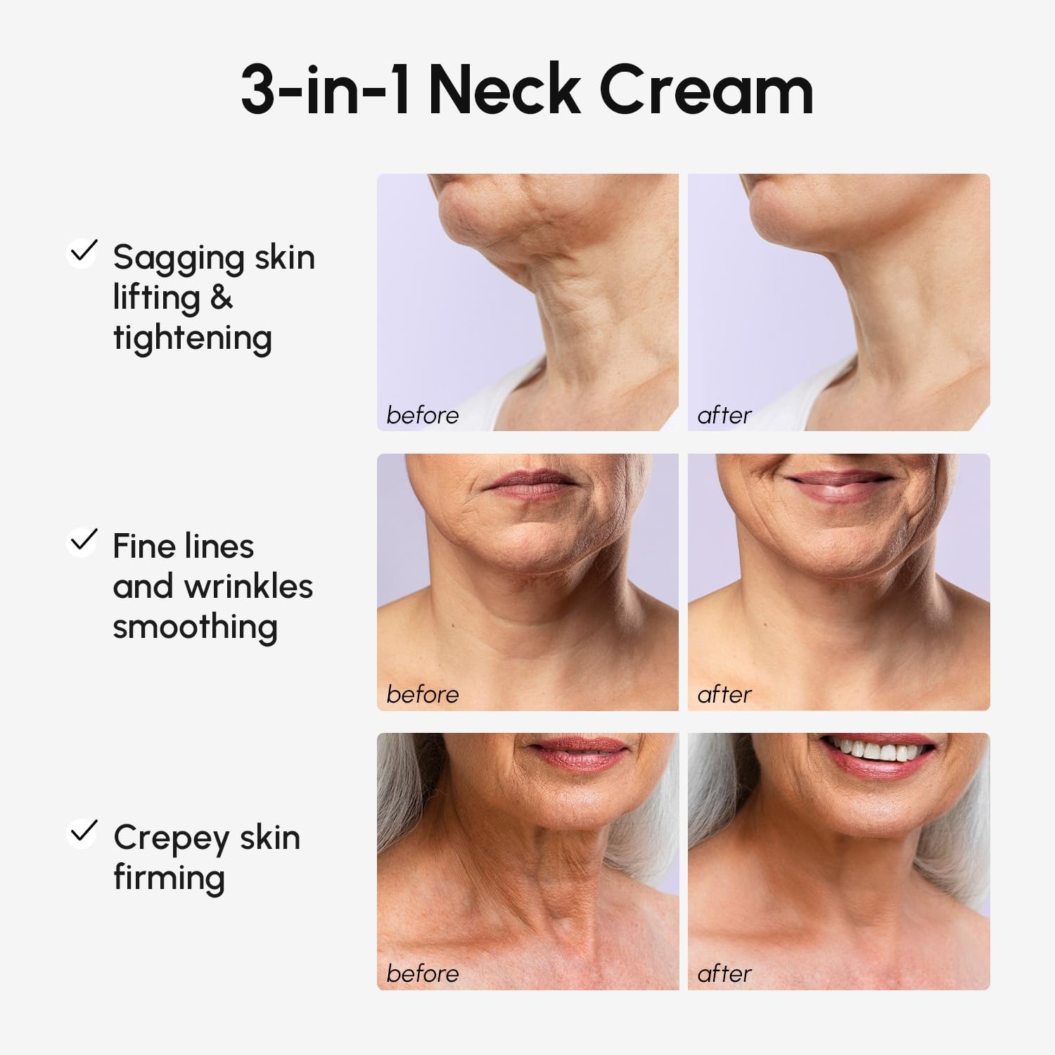 image:imageMAREE Neck Cream with Roller Firming Neck Cream with 3D Collagen amp AH8Purple